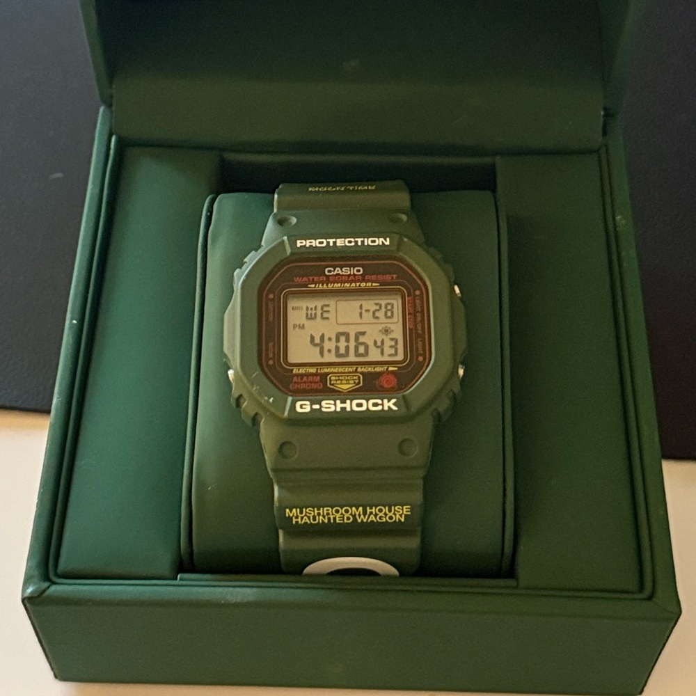 G Shock 5600 Series. Online Ceramics x John Mayer x Hodinkee